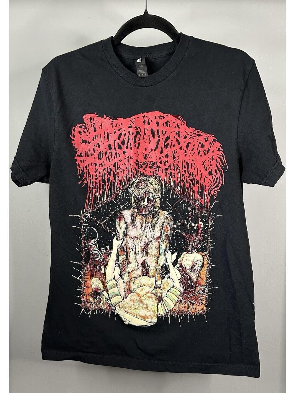 Sanguisugabogg Suffocate Metal Band T-Shirt Men’s Size Medium
